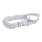 Aiperq - bonde de douche 90 mm, extra plat, trou de vidange pour bac de douche, siphon avec systme anti ...