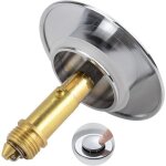 Bouchon de vidange bassin pop - up boulon à ressort en laiton universel bouchon de lavabo clapet bonde ... Bouchon de vidange bassin pop - up boulon à ressort en laiton universel bouchon de lavabo clapet bonde ...