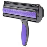 Aiperq brosse anti poils animaux ramasse poils chat / chien - violet et gris - pour canap� / v�tements ...