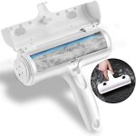 Aiperq brosse magique r�utilisable pour enlever les poils des animaux de compagnie, rouleau pour poils ...