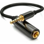 Aiperq - cable adaptateur jack st�r�o 3, 5 mm vers jack 6, 35 mm femelle connecteur plaqu� or bo�tier ...