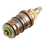 Aiperq - cartouche thermostatique et poignée en laiton pour le bain pour mitigeur mélangeur barre de ... Aiperq - cartouche thermostatique et poignée en laiton pour le bain pour mitigeur mélangeur barre de ...