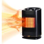 Aiperq - chauffage d'appoint d'intrieur, chauffage portable, chauffage rapide ptc en cramique, thermostat, ...