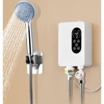 Aiperq - chauffe - eau instantan pour cuisine, salle de bain, douche, mini 5 500 w, 220 v