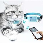 Aiperq - jamais utilis] collier pour chien tanche gps tracker bluetooth locator chien et chat collier ...