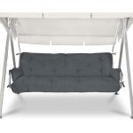 Aiperq coussin de balancelle impermable et pais - coussin de dossier pour balancelle de jardin uniquement ...