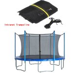 Aiperq - filet trampoline 457 cm, filet de protection pour trampolines 10 barres, rsistant aux uv