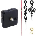 Aiperq - horloge murale m�canisme de mouvement � piles accessoire d'horloge avec pointeur pour bricolage ...