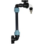 Aiperq ibc adaptateur avec robinet col de cygne pour canon de pluie ou r�servoir de 1000 l, diff�rentes ...