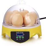 Aiperq - incubateur 7 ?ufs avec visibilit� � 360� pour poules, canards, oies, perroquets et cailles, ...