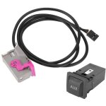 Aiperq jeffergarden c�ble d'entr�e aux, c�ble aux r�cepteur audio bluetooth durable facile � utiliser ...