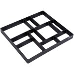 Aiperq jeffergarden moule de pavage en b�ton de jardin bricolage pour les am�liorations ext�rieures des ...