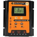 Aiperq jeffergarden panneau de contr�leur de charge solaire 12v / 24v 70a pwm mppt, version courte, r�gulateur ...