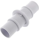 Aiperq liaison, raccord 32 / 32, 38 / 38, 32 / 38 pour tuyau flottant de pisicne - blanc