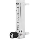 Lzq - 7 1 - 10lpm testeur de compteur dbit de gaz, acrylique dbitmtre de gaz oxygne air avec vanne ...