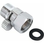 Aiperq - pommeau de douche vanne d'arr�t de contr�le de d�bit vanne d'arr�t de d�bit robinet en laiton ...