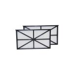 Rcx70101 filtre de nettoyage de piscine robotique pak2 filtre de piscine aquavac tigershark (lot de 2) ...