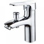 Aiperq robinet baignoire robinet monotrou � double usage chaud et froid alliage mitigeur de douche, robinet ...