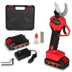 Aiperq s�cateur �lectrique avec 2 batteries de 2000mah avec verrouillage de s�curit�, s�cateur �lectrique ...