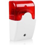 Sirne stroboscopique filaire, alarme de son dc 12v mini filaire sirne stroboscopique, sirne son lumire ...