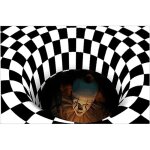 Aiperq tapis illusion d'optique 3d, tapis rectangulaire antid�rapant � motif de pi�ge � clown, tapis ...