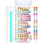 Aiperq test d'eau potable 16 en 1 - bandes de test chimiques pr�cises pour aquarium, piscine, puits et ...