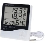 Aiperq - thermomtre et hygromtre numrique lcd, station mto lectronique, testeur de temprature ...