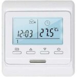 Aiperq - thermostat d'ambiance programmable avec sonde 16a pour chauffage au sol electrique, numrique ...