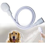 Aiperq - tuyau de douche en caoutchouc pour vier, accessoire de douche portable pour robinet, pommeau ...
