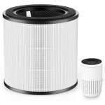 Air 2000 filtre de rechange pour purificateur d'air bosch air 2000 3 en 1 h13 true hepa avec charbon ...