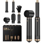 Air brush 5 en 1, hair styler, airbrush 5 en 1 avec seche cheveux, brosse soufflante, fer a boucler, ...