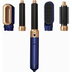 Air styler airbrush 5 en 1, s�che cheveux ionique, temp�rature vitesse du vent r�glable, brosse soufflante ...