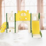 Aire de jeux pour enfants 7 en 1, avec toboggan, allée, escaliers, panier, télescope, combo toboggan ... Aire de jeux pour enfants 7 en 1, avec toboggan, allée, escaliers, panier, télescope, combo toboggan ...