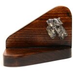 Airedale terrier, waterside terrier - bougeoir en bois pour chien, photophore, mémorial pour chien par ... Airedale terrier, waterside terrier - bougeoir en bois pour chien, photophore, mémorial pour chien par ...