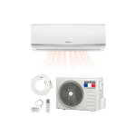 Airton - pack pompe  chaleur rversible a poser soi - mme - 2500w - readyclim 4m - wifi