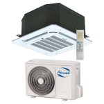Airwell - ensemble climatisation avec unit extrieure ydax et unit intrieure cassette 600 x 600 cdmx ...