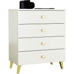 Akord - commode mobi cachmire 60 cm 4 tiroirs 60x37x73 cm