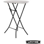 Aktive - table ronde haute pliante cocktail / bistro / mange - debout lifetime