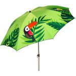 Aktive tropical parasol vert 200 cm plage