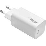 Akyga - ak - ch - 23 chargeur usb 65 w 1x usb - c quick charge 3. 0, power delivery 3. 0 blanc intrieure ...