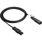 Cble de raccordement akyga alimentation 1. 5 m noir y263763