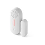 Alarme de capteur de porte wifi : capteur de fentre de porte intelligent avec alarme 90 db et notification ...