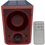 Alarme de chien qui aboie, d�tecteur de mouvement solaire, g�n�rateur bruit avec t�l�commande, �tanche, ...