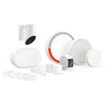Alarme connecte pack pro vido sans fil - protection complte dtection avance et pilotage  distance ...