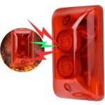 Alarme filaire 12v, sir�ne stroboscopique, son, lumi�re clignotante, syst�me d'alarme de s�curit�