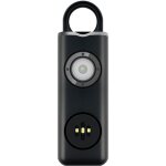 Alarme personnelle, ring alarm de 130 db avec signal led, porte - cls de chargement usb type - c, alarmes ...