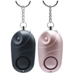 Alarmes de poche, alarme personnelle de s�curit� d'urgence de 130 d�cibels avec lumi�res led, avertisseur ...