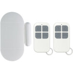 Alarme de porte, d�tecteur d'ouverture de porte avec alarme puissante de 130 db, alarme magn�tique de ...