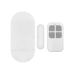 Alarme de porte et fentre, 130db dtecteurs pour portes et fentres sans fil avec tlcommande et piles, ...