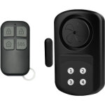 Alarme de porte et fen�tre sans fil 140db 4 modes de s�curit�, code et t�l�commande, syst�me de s�curit� ...